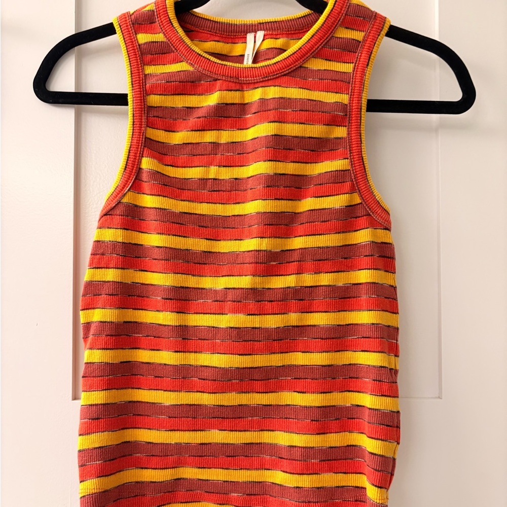 Anthropologie Multicolor Striped Top